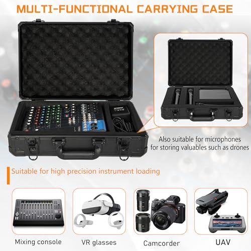 17 Inch Hard Carrying Storage Case - size: Inner：16.5''X 11.5''X 5.5''