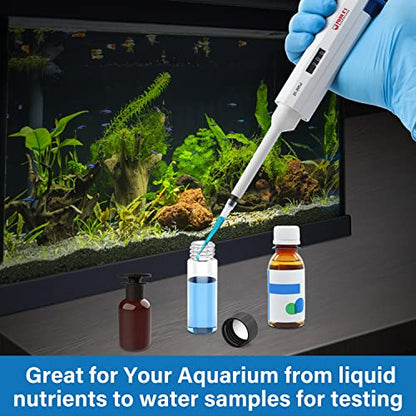 FOUR E'S SCIENTIFIC 20-200μL Pipette, Single-Channel Adjustable Pipettor - size: 06 (20-200ul)