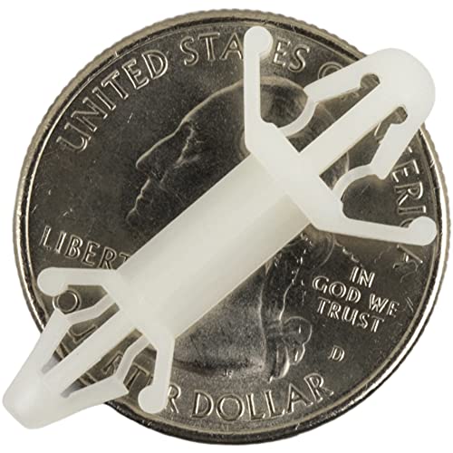 PCB Support Spacer Double Head PCB Standoff Isolation Column Reverse Locking Circuit Boards Nylon Aircraft Shape Insulation Bracket Support Height 12.7mm /0.5" (Pack of 50pcs) - size: Aircraft Shape-Support Height 12.7mm (50pcs)