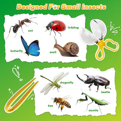 Kids Bug Catcher Kit Outdoor Explorer Set Educational Nature Toy Ages 3-12 - size: 378-2