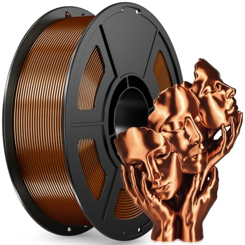 IEMAI Silk PLA+ Filament 1.75mm, Silk Copper, 1KG - color: Copper