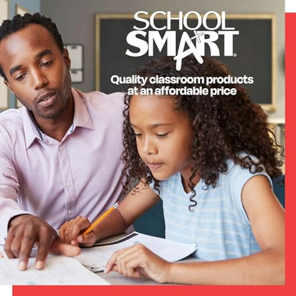 School Smart Dry-Erase Board, 8 x 12 Inches, Each