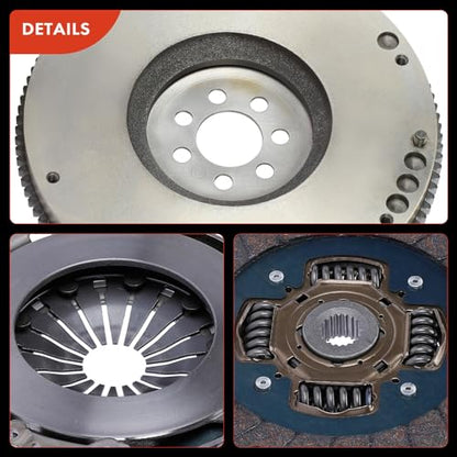 A-Premium Transmission Clutch Kit with Flywheel Compatible with Mitsubishi