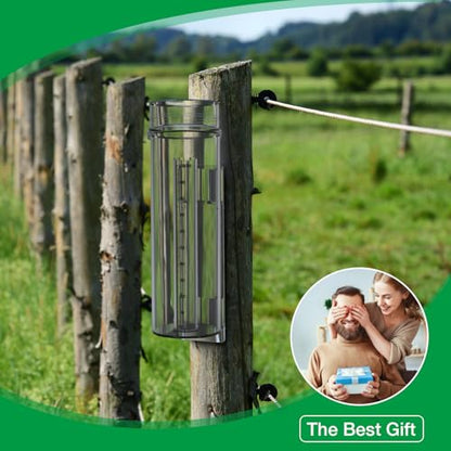 Rain Gauge Outdoor Rain Gauge Accurate to 0.01 Inches