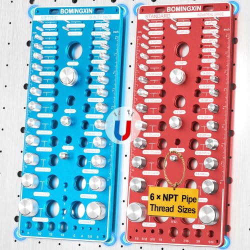 88 Thread Checker with 6 NPT Pipe Thread, Nut and Bolt Thread Checker - size: 88 Thread Checker