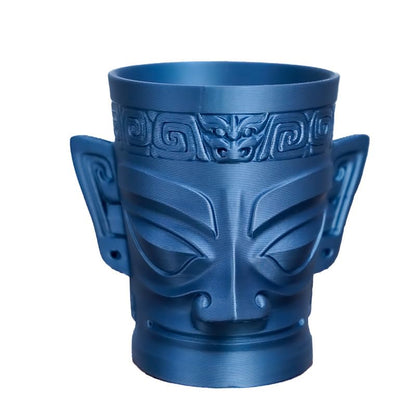 Metal Bluing PLA 1.75mm 1kg Shiny Smooth Metallic 3D Filament Spool FDM AMS - color: I_pla-002 Metal Bluing