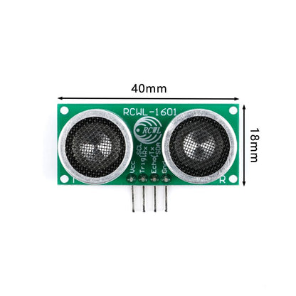 4Pcs RCWL-1601 Ultrasonic Ranging Sensor Module Compatible with HC-SR04 Ranging Sensor 2.2mA Wide Voltage 3V 5V