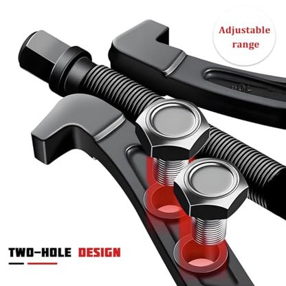 3 Jaw Car Inner Bearing Puller, Automotive Pilot Bearing Wheel Gear Puller with Reversible Jaws, Heavy Duty Vehicle Gear Extractor Pulley Tool Accessories, Universal Fit (4Inch) - size: 4Inch