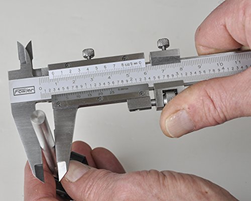 Fowler 52-058-012-0, Vernier Caliper With 0-12"/300MM Measuring Range - style: 12"/300mm 0.001"/0.02mm 52-058-012-0 0-12"/0-300mm