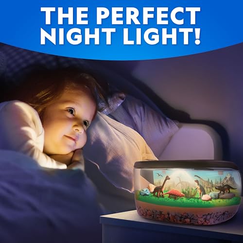 National Geographic Light-Up Dinosaur Terrarium Science Kit for Kids