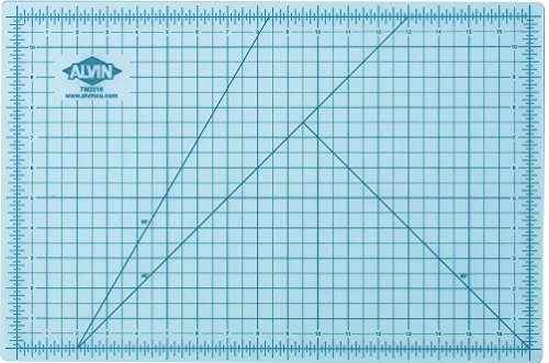ALVIN TM Translucent Cutting Mat 24 x 36 inch | 3mm Layer with Grid on 1 Side | Light Box Compatible - Model TM2236 - size: 36"L x 24"W