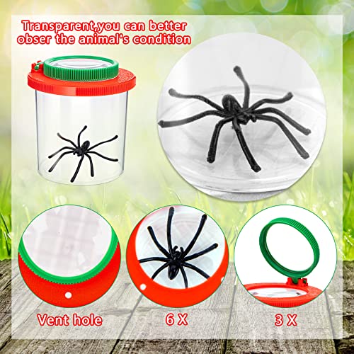 Insert Bug Viewer for Kids, 4PCS Magnifying Insect Box Bug Catcher Kit - style: InsertBug4Pcs