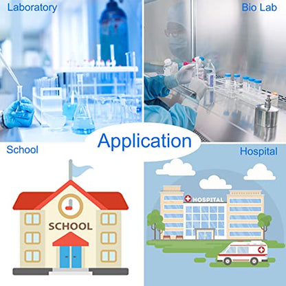 2ml 500 Pcs Microcentrifuge Tubes with Snap Cap Polypropylene - size: 2ml-500pcs