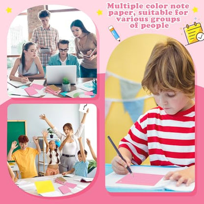 200 Count Pink Index Cards 3x5 Inch Flash Cards Note Cards with Ring - color: Pink-200 Count, size: 3x5