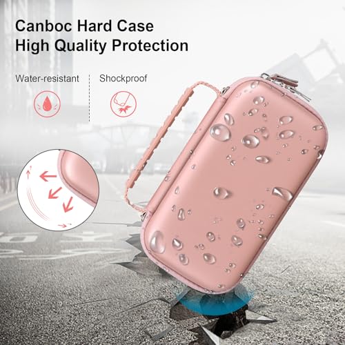 Canboc Carrying Case for SCRIB3D P1 3D Printing Pen, Rose Gold (Case Only) - color: Rose Gold+Rose Gold