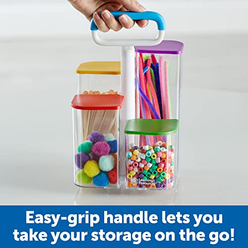 Learning Resources Create-a-Space See-Thru Storage Caddy