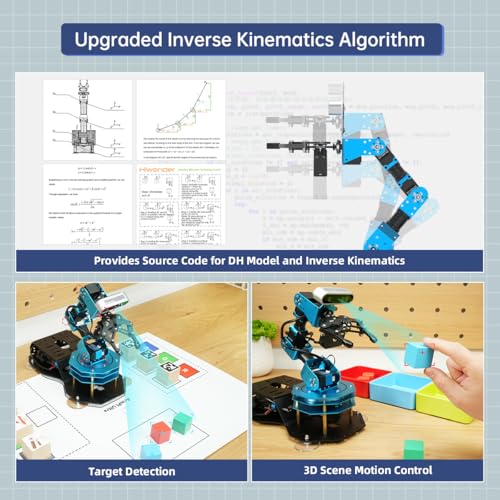 Hiwonder ROS2 Robotic Arm ChatGPT Large AI Models AI Vision Voice Control