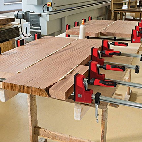 BESSEY KRE3560, 60 In., Parallel Clamp, K Body REVO Series - 1700 lbs Nominal Clamping Force , Spreader, and Woodworking Accessories - Clamps and Tools for Woodworking, Cabinetry, Case Work - size: Parallel 60 in