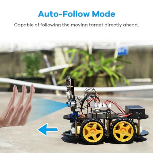LAFVIN R3 Camera Smart Robot Car Compatible with Arduino IDE with Tutorial