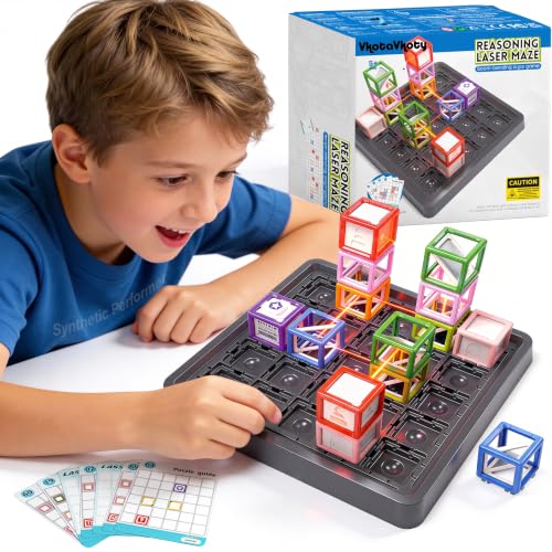 2026 New Laser Maze Reasoning Game, STEM Toys for Boys Ages 8-13