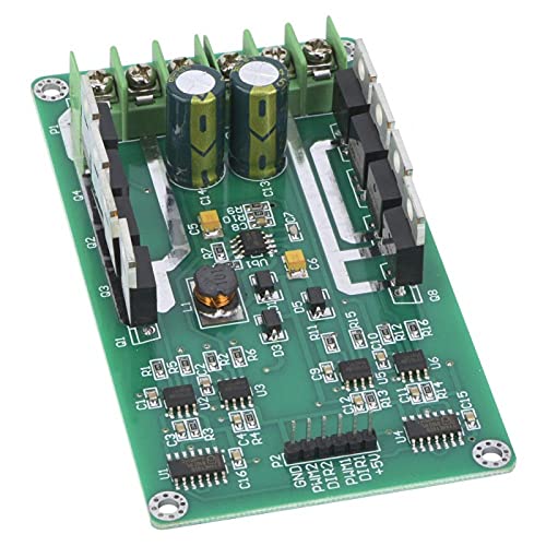 Motor Drive Controller Board Module,H Bridge Mosfet Board,DC 3-36V Peak 30A Dual Motor Driver Module Board with H-Bridge Driver Chip IRF3205 MOSFET