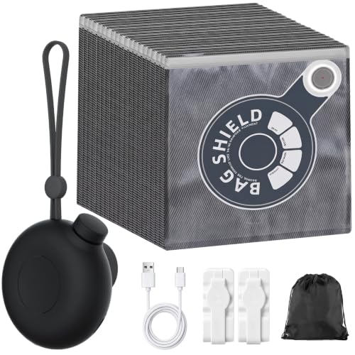 3D Filament Vacuum Sealer Kit with 20 Pcs Reusable Printer Filament Storage Bags, 2 Sealing Clip, 3D Printer Accessories Moisture-Proof Airtight Storage (12.6in x 13.4in) Black - color: Black