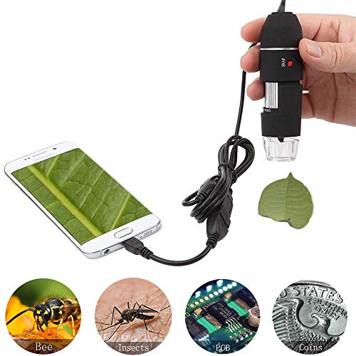 Jiusion Original 40-1000X USB Microscope with Portable Carrying Case