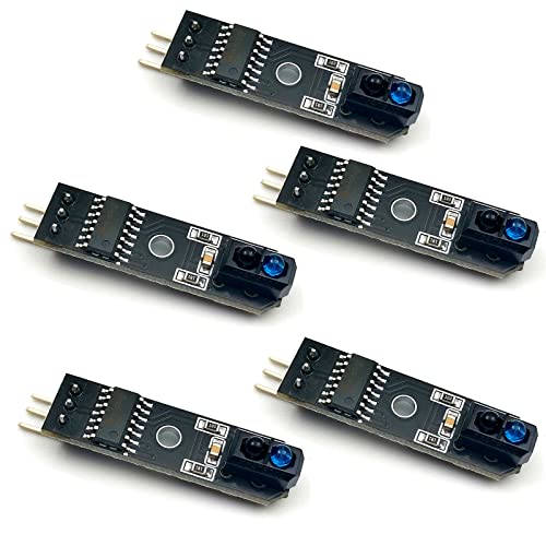 FainWan 5pcs TCRT5000 5V 1 Way Tracing Module Intelligent Car Infrared Tracking Probe Tracing Sensor