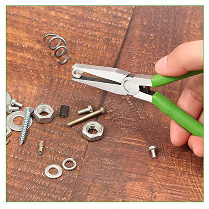 SPEEDWOX Mini Flat Nose Pliers Thin 5 Inches Small Duck Bill Pliers Fine Needle Nose Pliers Micro Chain Nose Pliers Precision Jewelry Making Hand Tools Professional Beading Hobby Work Craft - style: Flat Nose Pliers