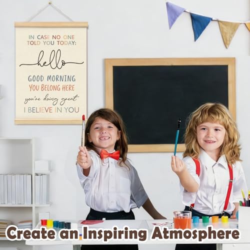 Classroom Wall Decor,Inspirational Wall Art Decor - color: believe in you
