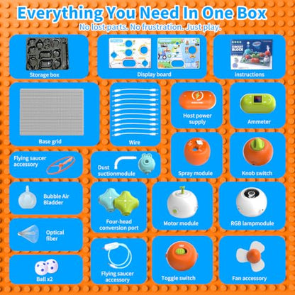Kids Electronics Circuit Kit, 31PCS, 300+ Projects