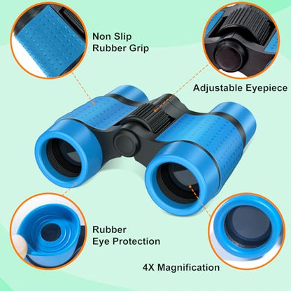 YOPINSAND Kids Explorer Kit & Bug Catcher Kit, Kids Outdoor Exploration Set - color: Blue
