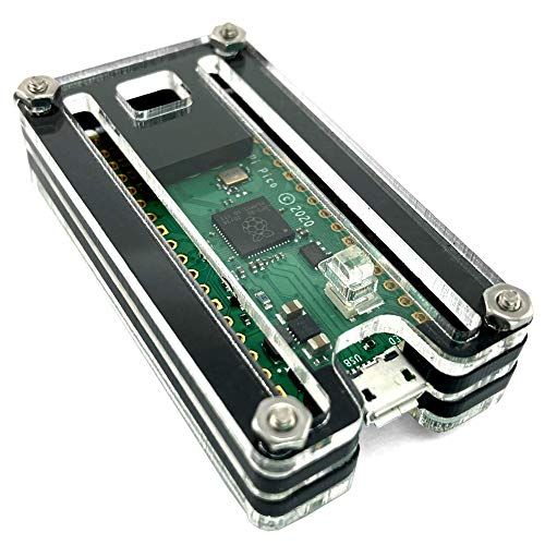 C4Labs Zebra Pico W Case – for the Raspberry Pi Pico W/Pico 2 / Pico 2W - Three Pack - size: Three Pack