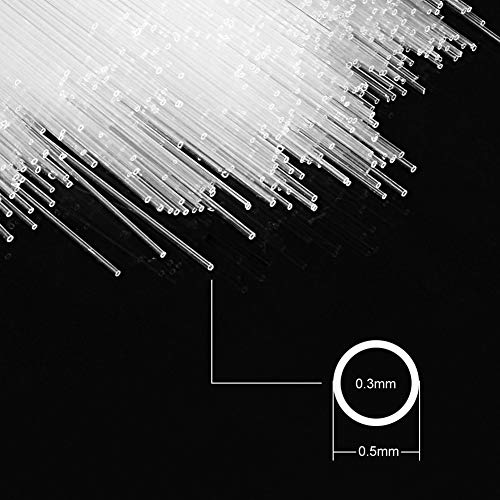 StonyLab Capillary Tubes, 100mm Micro Glass Transfer Pipettes, 0.3mm ID x 0.5mm OD, Pack of 1000 - style: 1 Pack