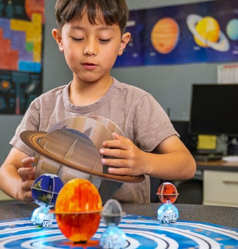 Ozobot OzoGoes to The Solar System, STEM Kit, Ages 8+, Learn The Solar System, Problem Solving, Classroom Science Activities, Easy Assembly, NGSS Aligned, Digital Lessons, Robot Not Included