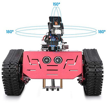 ELEGOO Conqueror Robot Tank and UNO R3 Complete Starter Bundle for STEM