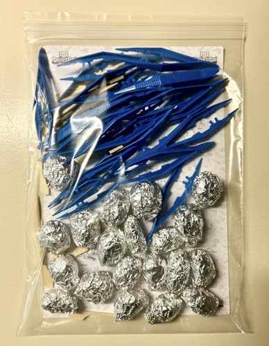 Premium Barn Owl Pellets, Small: 1.25"-1.5" (Pack of 20) - Free Bone Identification Chart, Forceps, Paddle Picks, and Teaching Guide Included!