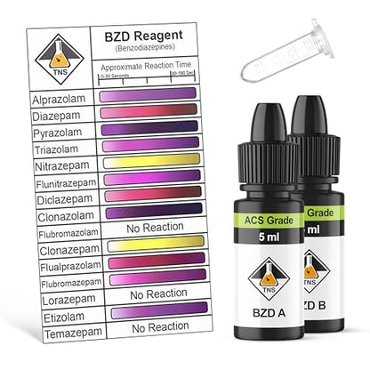 | BZD Surface Residue Forensic Drug Test (5ml) - size: 5ml