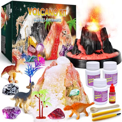 UNGLINGA Erupting Volcano Science Kit for Kids