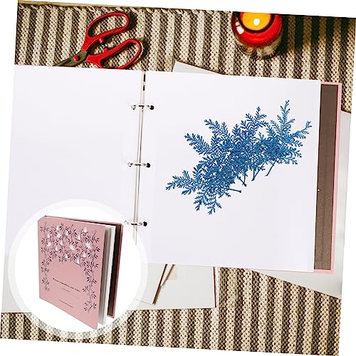 Press Book specimen notebook loose leaf decorative pressed album delicate collection book album for pressed flowers notebook for dried dried flowers leaf