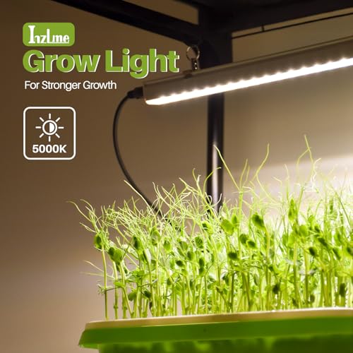 5-Tier Indoor Plant Shelf with Grow Lights, 11.8x15.7x59 - size: plant shelf with light -11.8×15.7×59inch