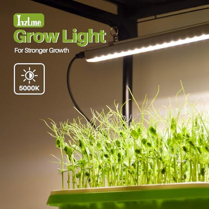 5-Tier Indoor Plant Shelf with Grow Lights, 11.8x15.7x59 - size: plant shelf with light -11.8×15.7×59inch