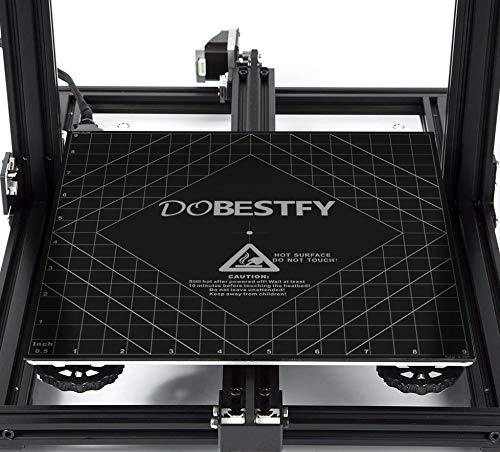 3D Printing Build Surface, Cuttable 3D Printer Heat Bed Platform Sheet with Premium Adhesive Various Sizes of 12"x12" / 8"x8" / 235x235mm / 220x220mm / 16"x16" / 20”x20” (9.25“x9.25”（4pack）) - size: 9.25“x9.25”（4pack）
