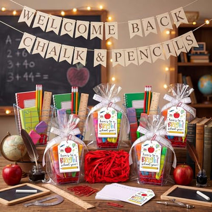 Vesici 12 Sets Teacher Appreciation Boxes Composition Notebook Teacher Box - style: New Term