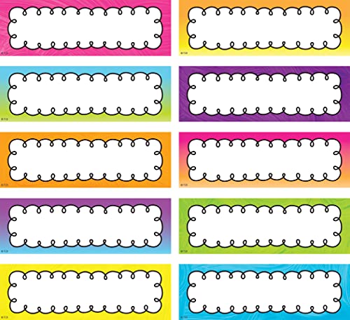 Teacher Created Resources Brights 4Ever Labels Magnetic Accents - color: Brights 4ever
