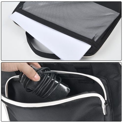 Wireless Mobile Printer Case Compatible with Canon PIXMA TR150/ iP110 Printers, Potable Travel Storage Bag Fit for Printer Charger, Ink Cartridges, Batteries and Accessories (Box Only) -Black - color: Black