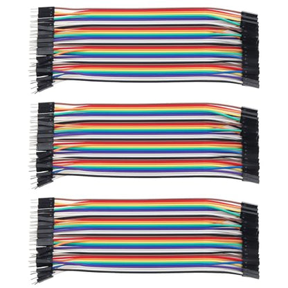 120Pcs Breadboard Jumper Wires,15 cm 40 Pin Male to Female - size: 5.9 inch (15 cm), style: Male to Female