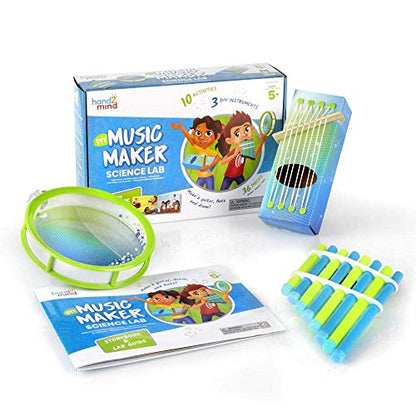 hand2mind DIY Music Maker Science Lab, Ages 5+