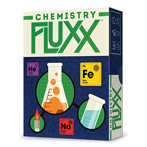 Looney Labs Chemistry Fluxx Card Game - Explore the World of Elements