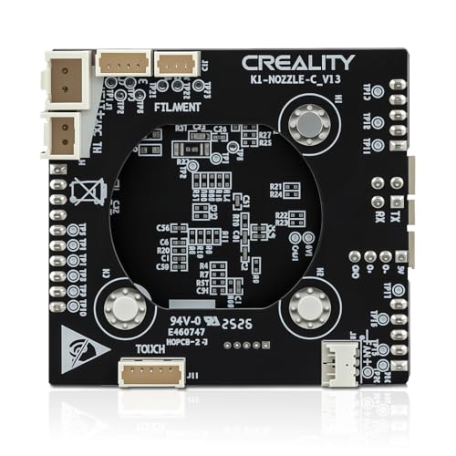 Creality Official Upgrade K1C/K1 SE/K1 MAX Hotend Adapter Plate, OEM PCB Nozzle Adapter Toolhead PCBA Board Replacement & Upgrade Kit, Compatible with K1/K1 Max/K1C/K1 SE